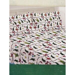 The Grinch Dr. Seuss Flannel Queen 4 Piece Set